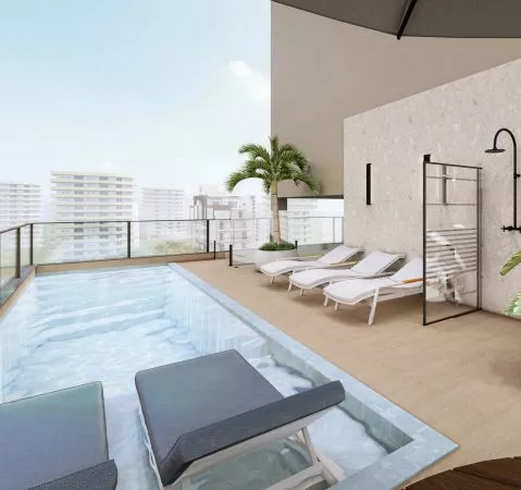 Imagem do em lançamento Doha Residence em Pedra Branca, Palhoça — imóvel na planta em Palhoça